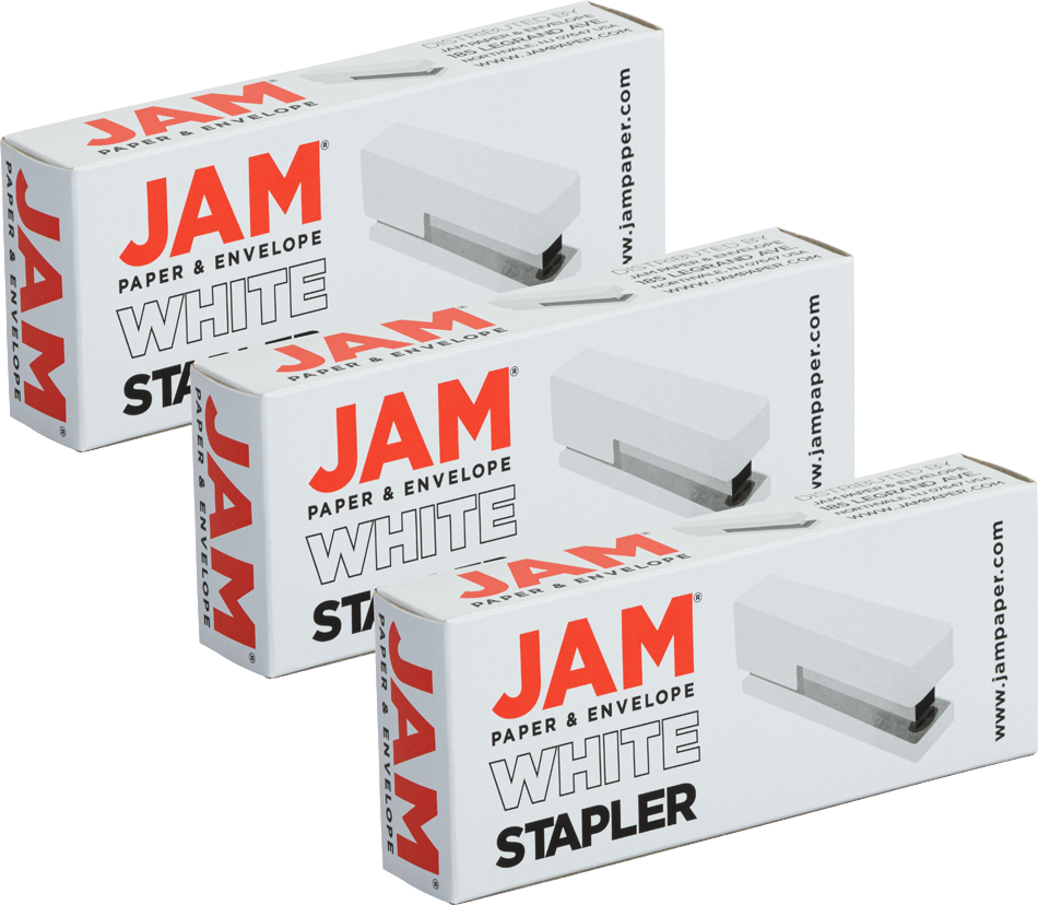 White Stapler Set (3 Pack)
