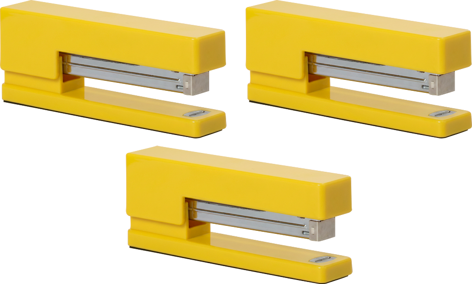 Yellow Stapler Set (3 Pack)