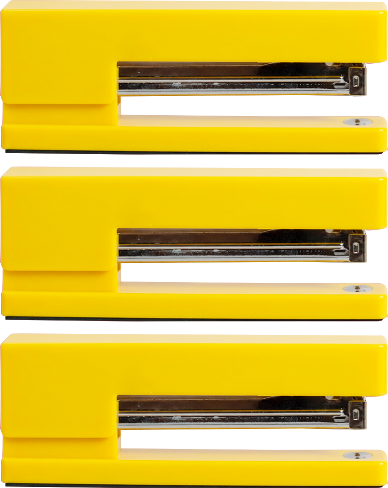 Yellow Stapler Set (3 Pack)