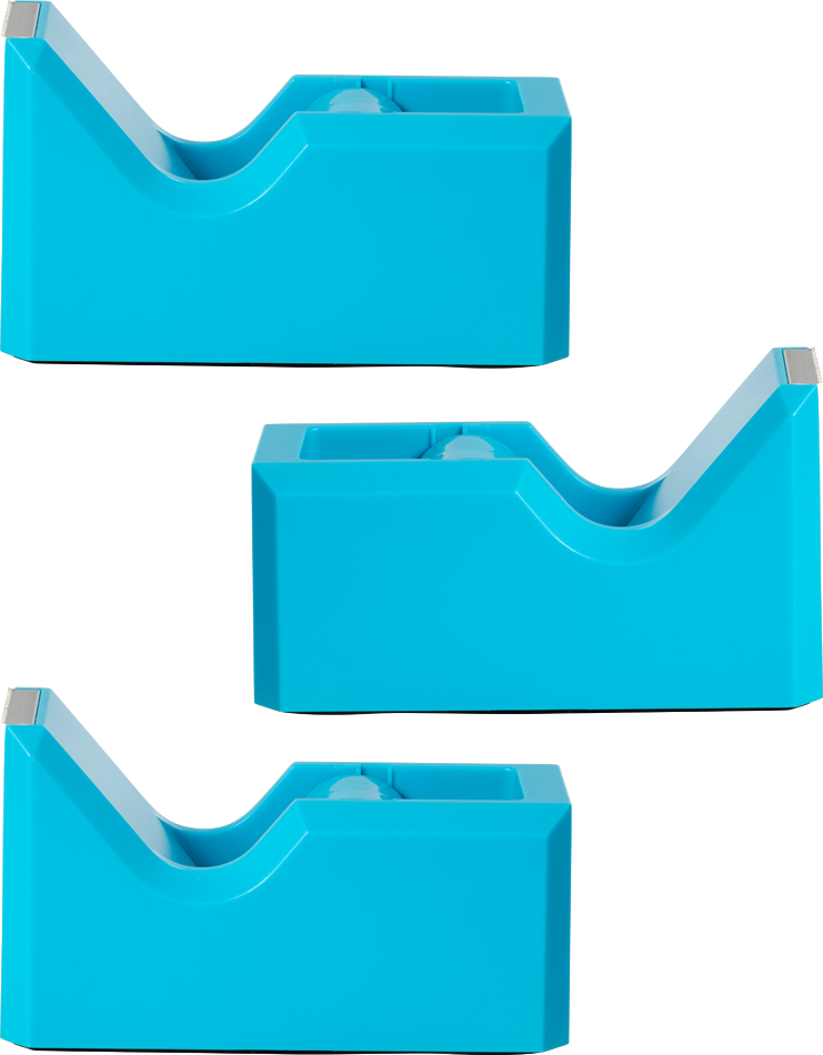 Blue Tape Dispenser Set (3 Pack)