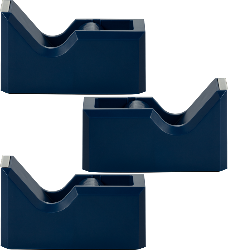 Navy Tape Dispenser Set (3 Pack)