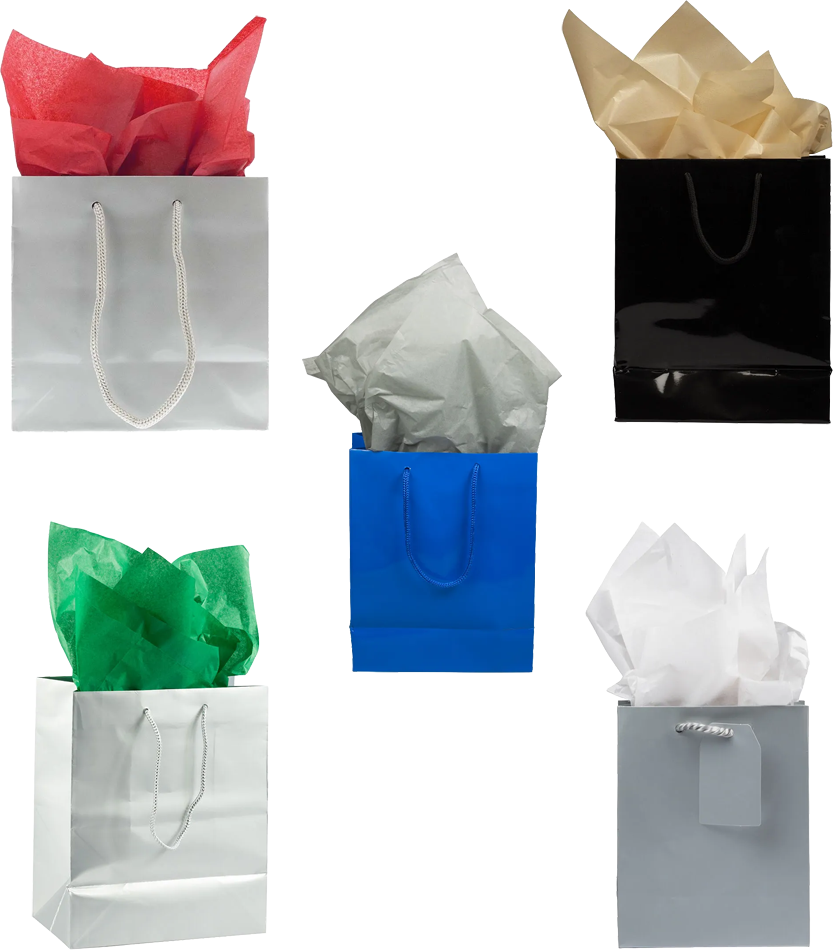 Business Assorted Tissue Paper (20 x 26) 5 Packs of 10 Sheets (50 Total Sheets)