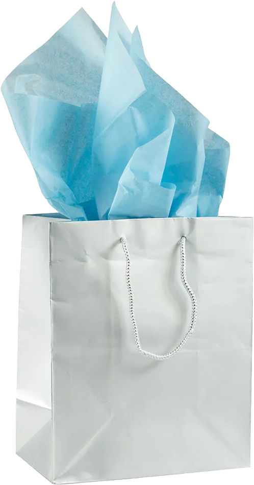 Bright Blue Tissue Paper (20 x 26) 5 Packs of 10 Sheets (50 Total Sheets)