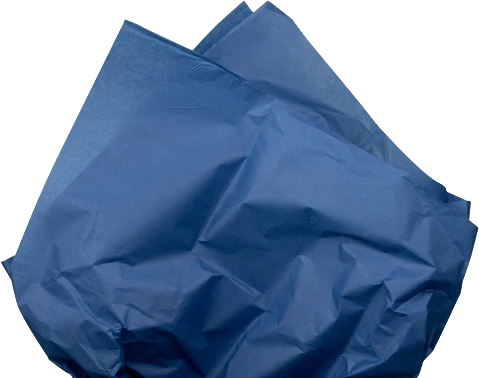 Navy Tissue Paper (20 x 26) 5 Packs of 10 Sheets (50 Total Sheets)