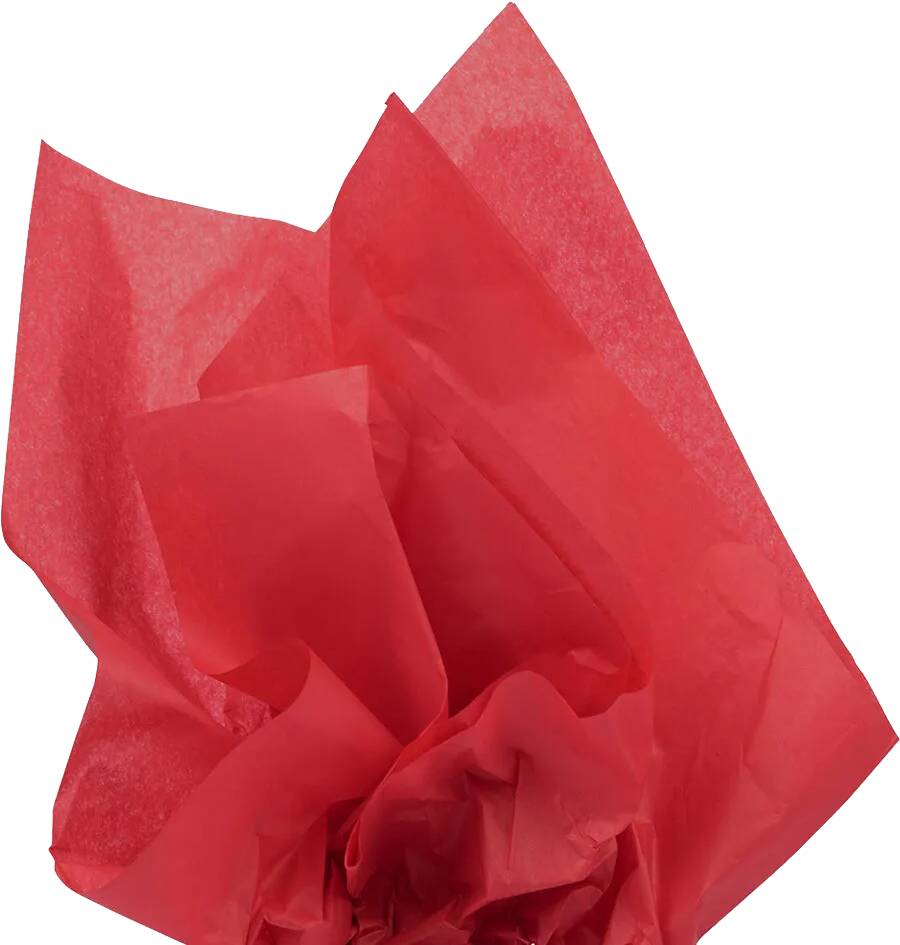 Red Tissue Paper (20 x 26) 5 Packs of 10 Sheets (50 Total Sheets)