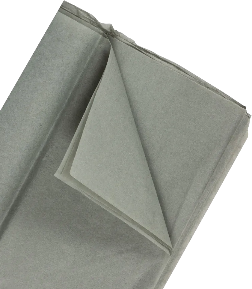 Gray Tissue Paper (20 x 26) 5 Packs of 10 Sheets (50 Total Sheets)