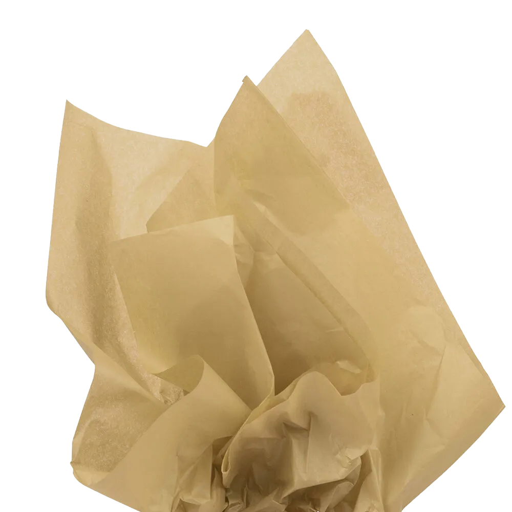 Tan Tissue Paper (20 x 26) 10 Packs of 10 Sheets (100 Total Sheets)
