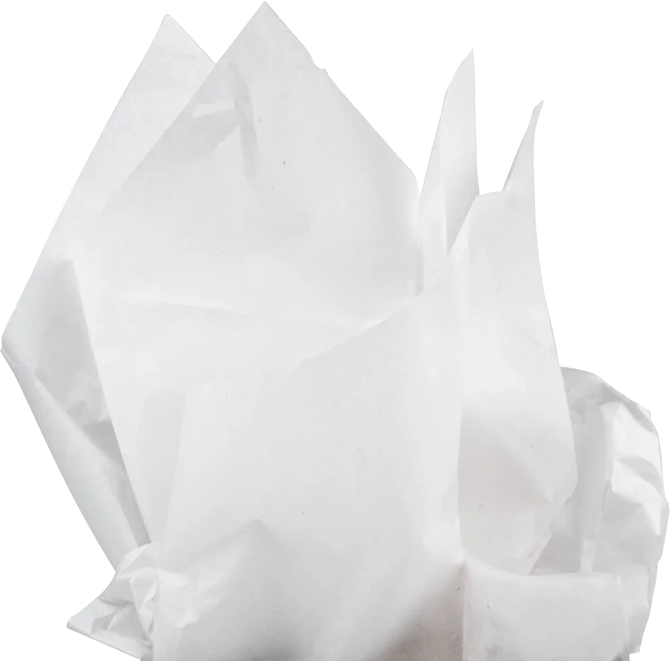 White Tissue Paper (20 x 26) 5 Packs of 10 Sheets (50 Total Sheets)