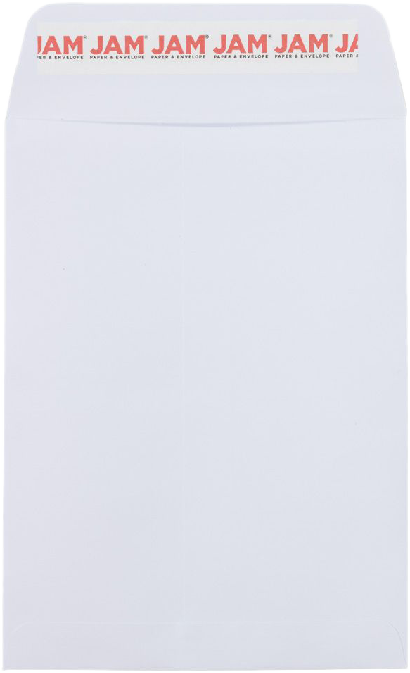 White 28lb 5 1/2 x 7 1/2 Open End Envelopes with Peel & Seal