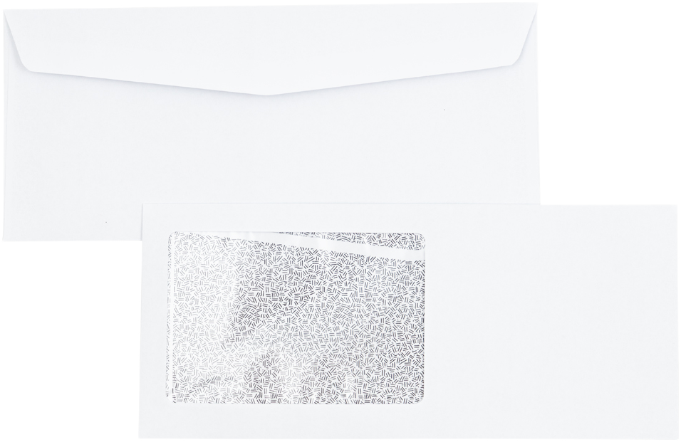 White with Security Tint 24lb #10 All Purpose Window (4 1/8 x 9 1/2)