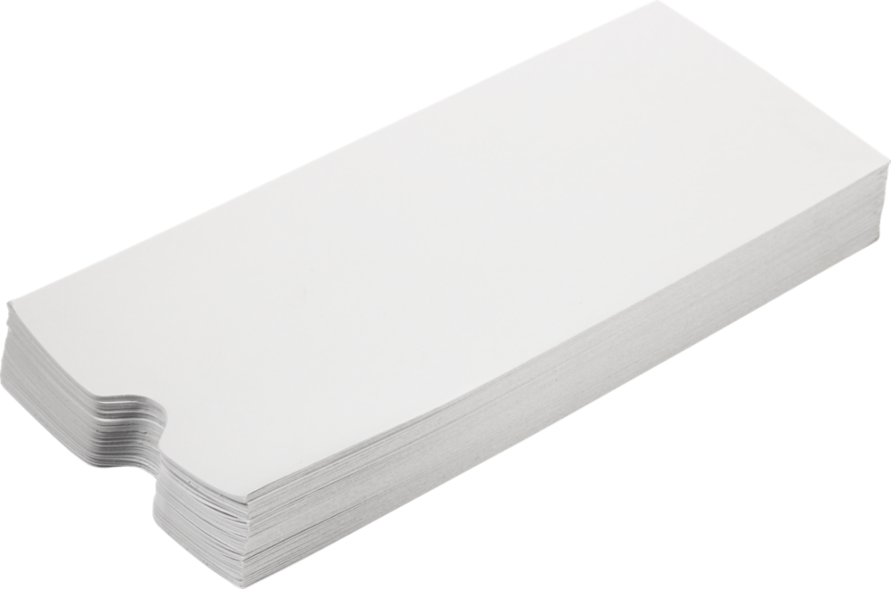 White 28lb #10 Policy Envelopes (4 1/8 x 9 1/2) with Thumbcut