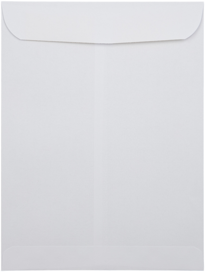 White with Security Tint 28lb 9 x 12 Open End Envelopes