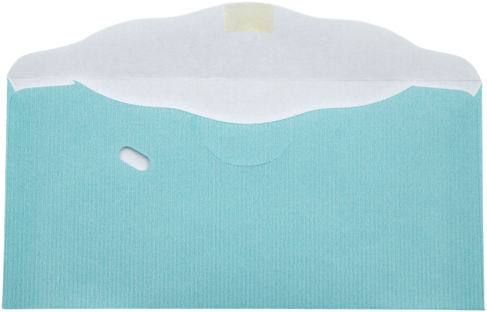 Pastel Blue 24lb 3 1/8 x 6 1/4 Offering Envelopes