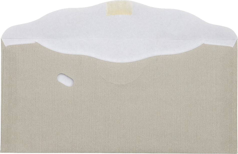 Pastel Gray 24lb 3 1/8 x 6 1/4 Offering Envelopes