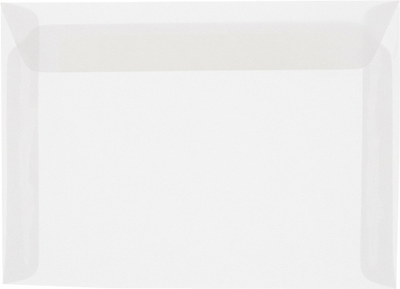 Clear Translucent 30lb 10 x 13 Booklet Envelopes