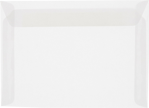 Clear Translucent 30lb 10 x 13 Booklet Envelopes
