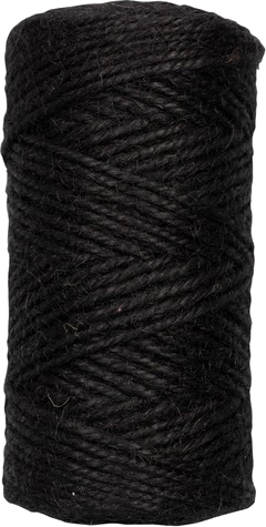 Black 75 Yards Twine Ribbon