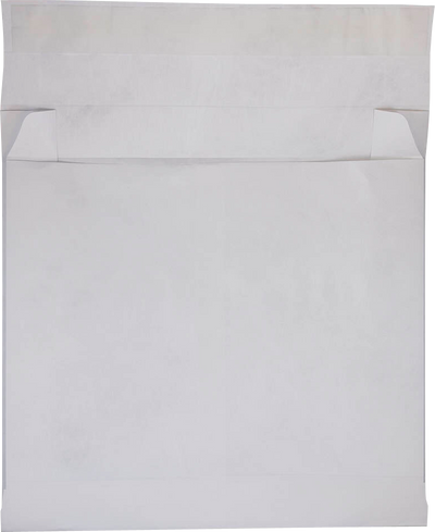 White 14lb 12 x 16 x 4 Booklet Envelopes with Peel & Seal
