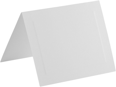 White 65lb A2 Panel Foldover Cards (4 1/4 x 5 1/2)