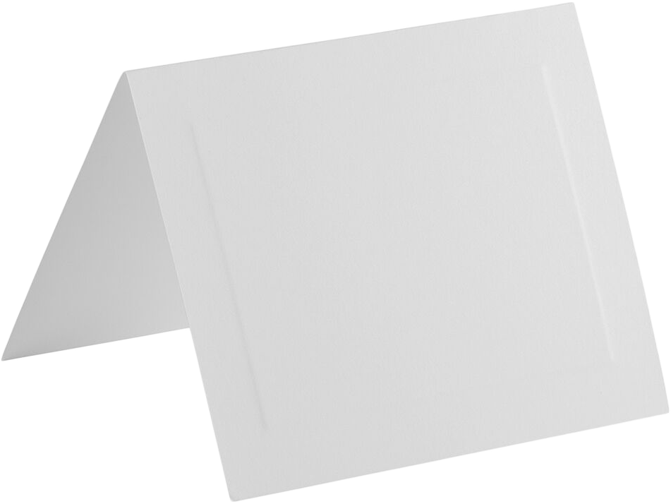 White 65lb A2 Panel Foldover Cards (4 1/4 x 5 1/2)