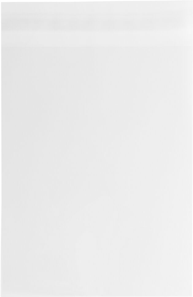Clear 1.6mil 10 x 13 Open End Envelopes with Peel & Seal