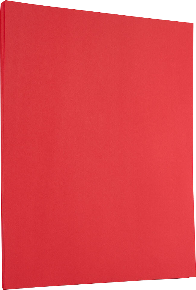Ruby Red 32lb 8 1/2 x 11 Paper