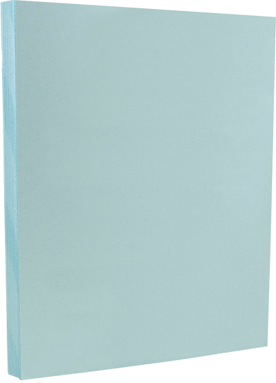 Blue Vellum 65lb 8 1/2 x 11 Cardstock