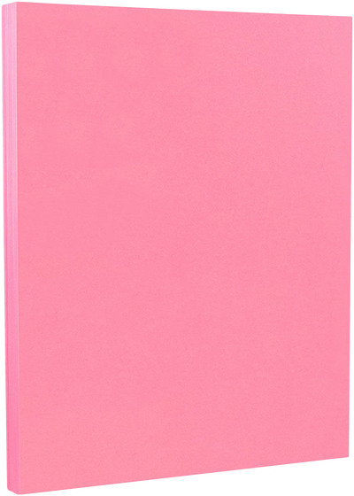 Ultra Pink 65lb 8 1/2 x 11 Cardstock