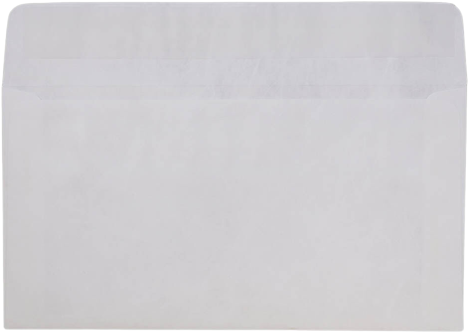 White 14lb 6 x 11 3/8 Booklet Envelopes with Peel & Seal