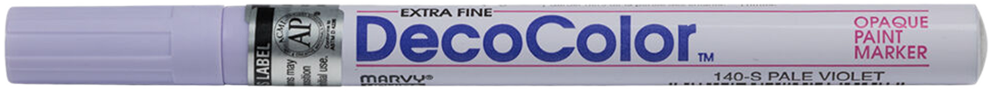 Pale Violet Opaque Extra Fine Line Paint Marker