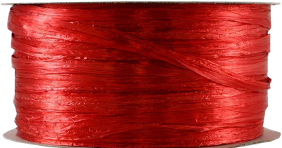Imperial Red 1/8 Inch x 20 Yards Wraphia Ribbon