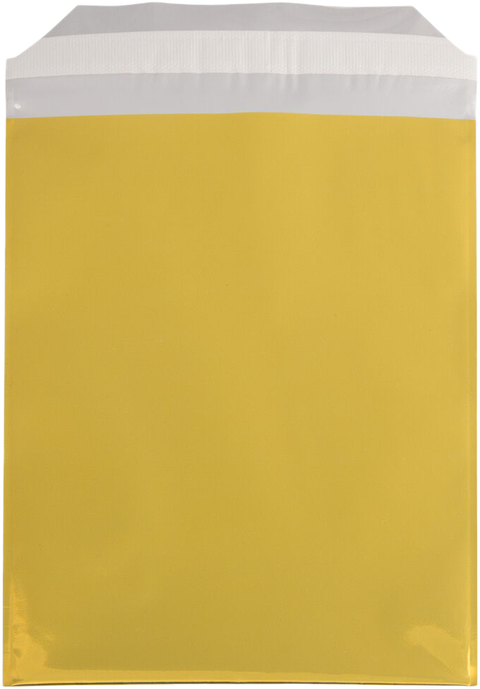 Gold Foil 32lb 6 1/4 x 7 7/8 Invitation Envelopes with Peel & Seal