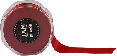 Red Satin 1 1/2 Inch Thick x 25 Yards Ribbon