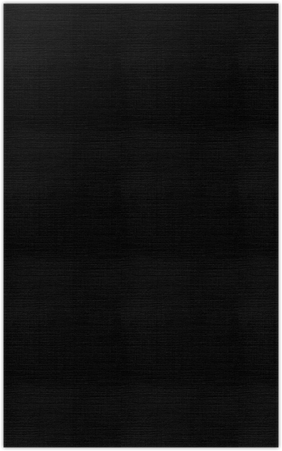 Black Linen 9 x 14 1/2 Legal Folders