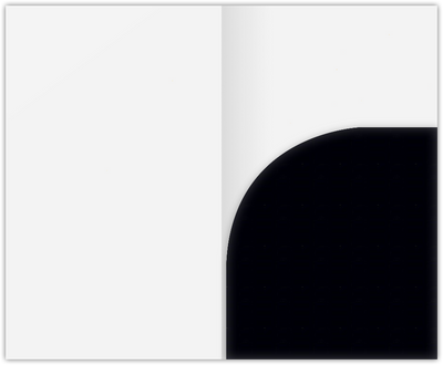 Black Semi-Gloss 14pt C1S 2 3/4 x 4 1/2 One Curved Pocket Key Card Holders with 3 Inch Pocket