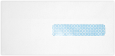 White with Security Tint 24lb #10 1/2 Health Insurance Envelopes (4 1/2 x 9 1/2) with Peel & Seal