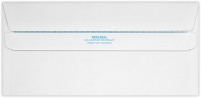 White with Security Tint 24lb #10 1/2 Health Insurance Envelopes (4 1/2 x 9 1/2) with Peel & Seal