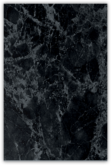 Black Marble Semi-Gloss 14pt C1S 5 1/8 x 3 3/8 One Pocket Landscape Photo Holders with 1 3/8 Inch Pocket