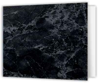 Black Marble Semi-Gloss 14pt C1S 2 3/4 x 3 3/4 One Pocket Key Card Holders with 2 1/4 Inch Pocket