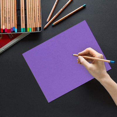 Violet Purple 65lb 8 1/2 x 11 Cardstock
