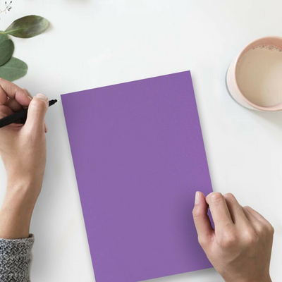 Violet Purple 65lb 8 1/2 x 11 Cardstock
