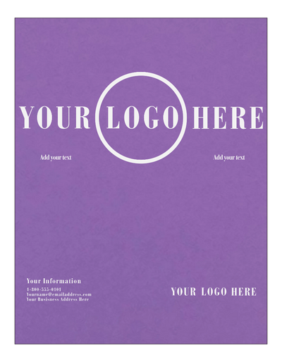 Violet Purple 65lb 8 1/2 x 11 Cardstock
