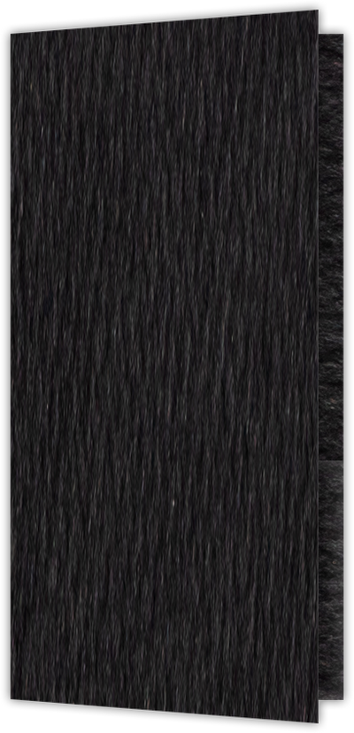 Black Felt 80lb 3 1/2 x 7 One Pocket Key Card Holders with 2 1/2 Inch Pocket