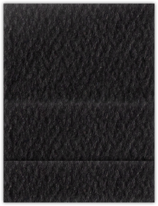 Black Felt 80lb 5 1/8 x 3 3/8 One Pocket Landscape Photo Holders with 1 3/8 Inch Pocket