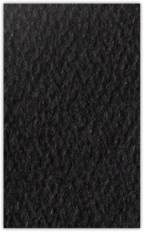 Black Felt 80lb 2 3/4 x 4 1/2 One Curved Pocket Key Card Holders with 3 Inch Pocket