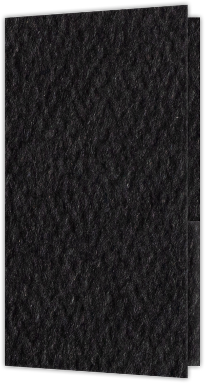 Black Felt 80lb 3 3/8 x 6 One Pocket Key Card Holders with 2 1/2 Inch Pocket