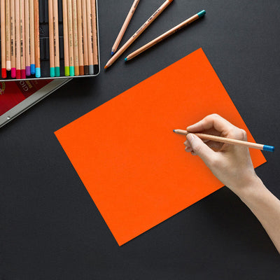 Mandarin Orange 65lb 8 1/2 x 11 Cardstock
