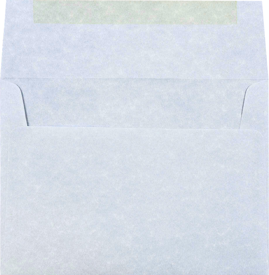 Blue Parchment 24lb A7 Invitation Envelopes (5 1/4 x 7 1/4)
