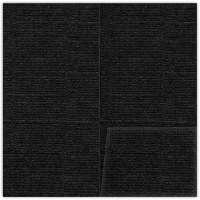 Black Linen 80lb 3 1/2 x 7 One Pocket Key Card Holders with 2 1/2 Inch Pocket