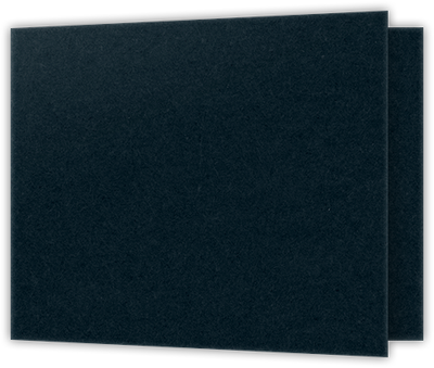 Black Licorice Vellum 100lb 2 3/4 x 3 3/4 One Pocket Key Card Holders with 2 1/4 Inch Pocket